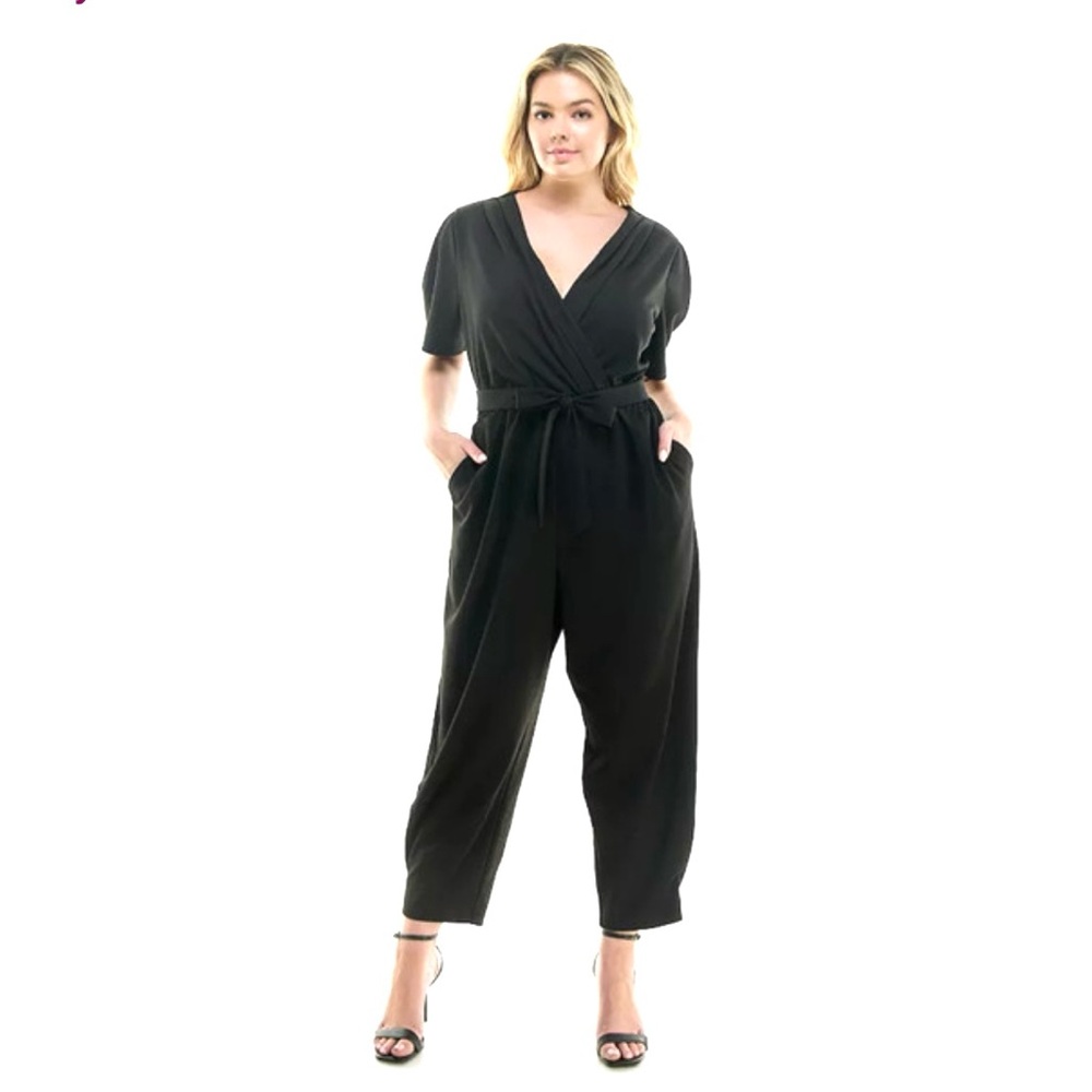 Lily Rose Classic Black Jumpsuit